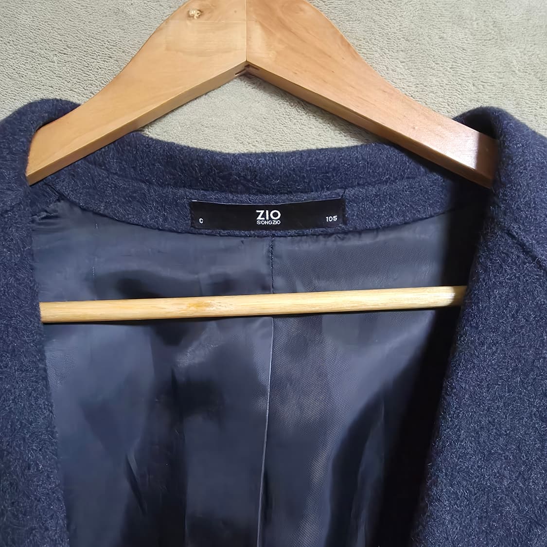 지오송지오 ZIO SONGZIO 남성 코트 울 모 레이온 혼방 상품이미지7
