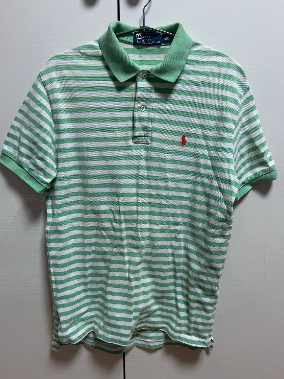 (정품) 폴로 랄프로렌 스트라이프 카라티 S (실측 100) 상품이미지1