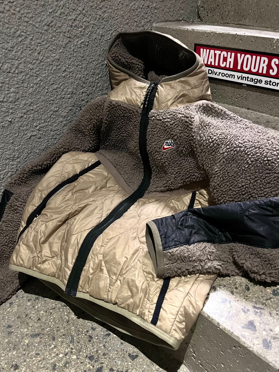 나이키 헤리티지 쉐르파 플리스 집업 상품이미지1