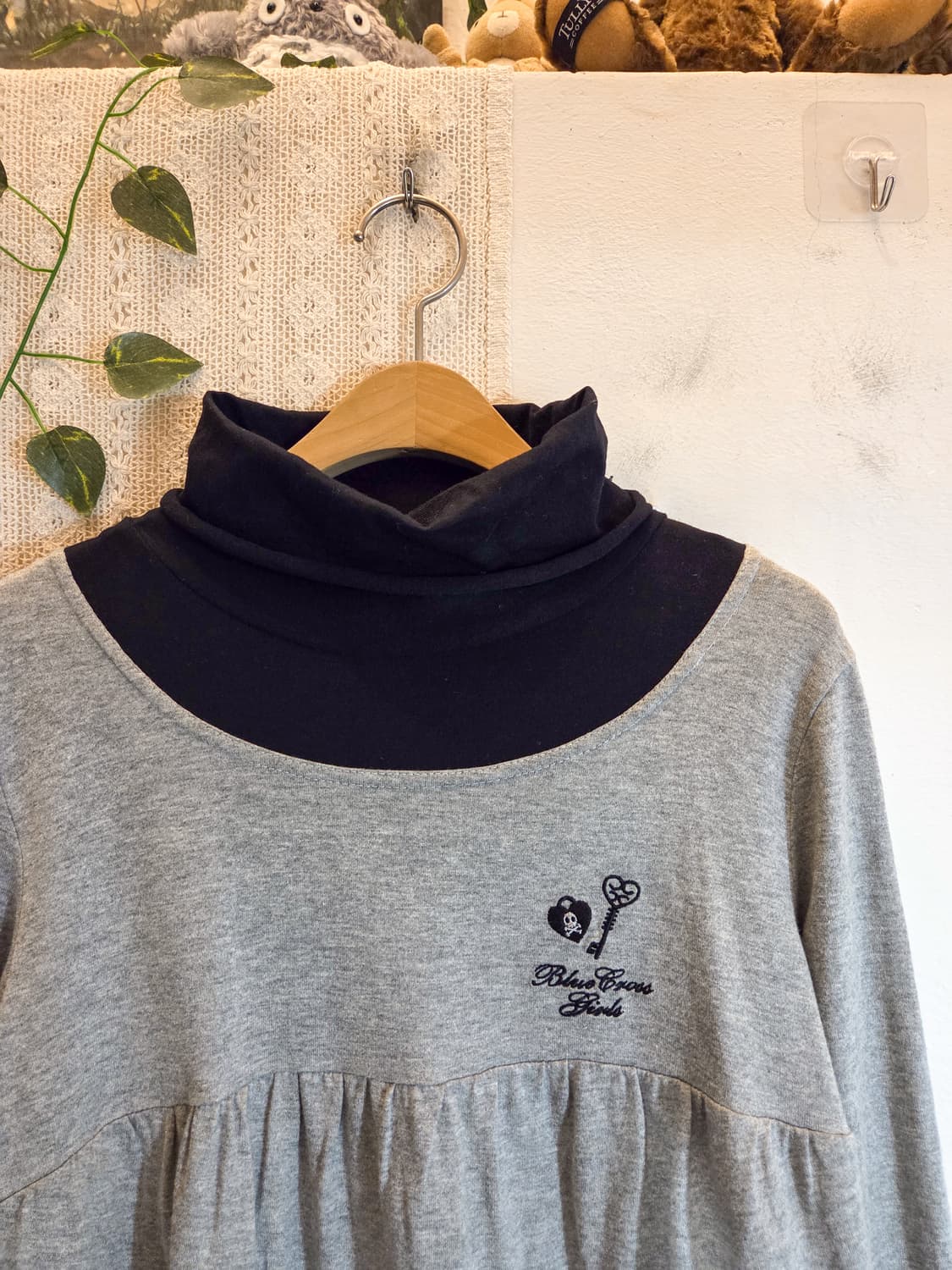 일체형 캉캉 목폴라 슬리브 상품이미지2