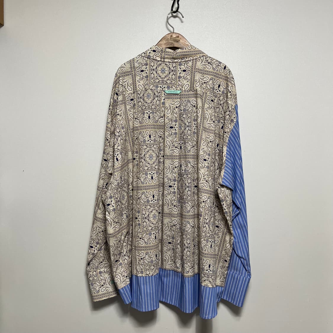 인스턴트펑크 페이즐리 오버사이즈 셔츠 상품이미지7