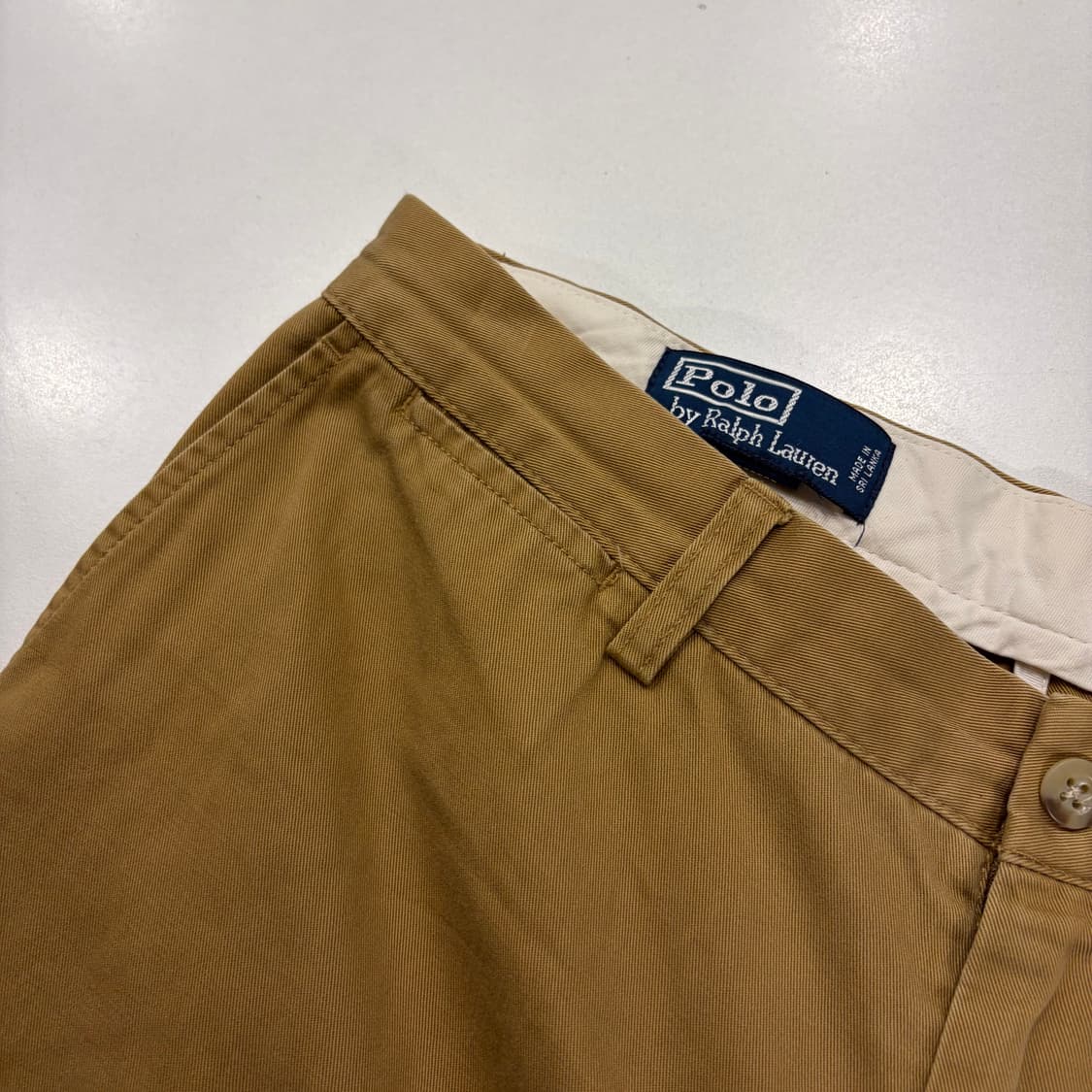 [34x32] 폴로 랄프로렌 치노 코튼 베이지 면바지 B927 상품이미지6