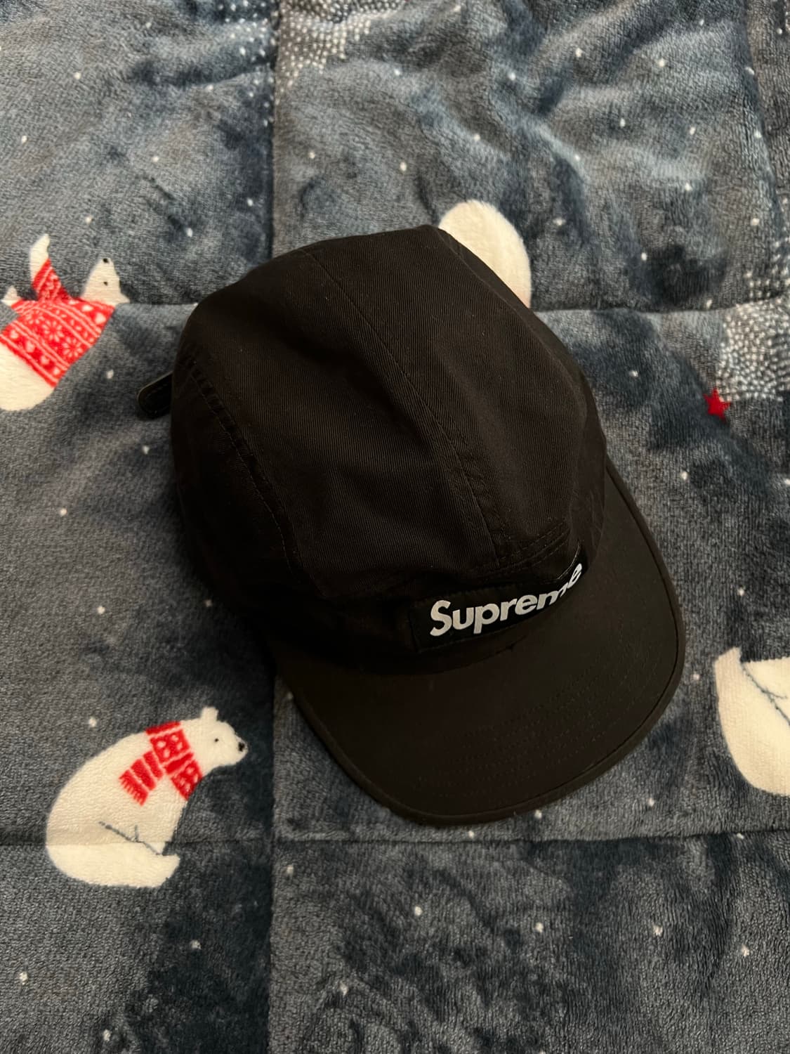 슈프림 캠프캡 가죽스트랩 상품이미지1