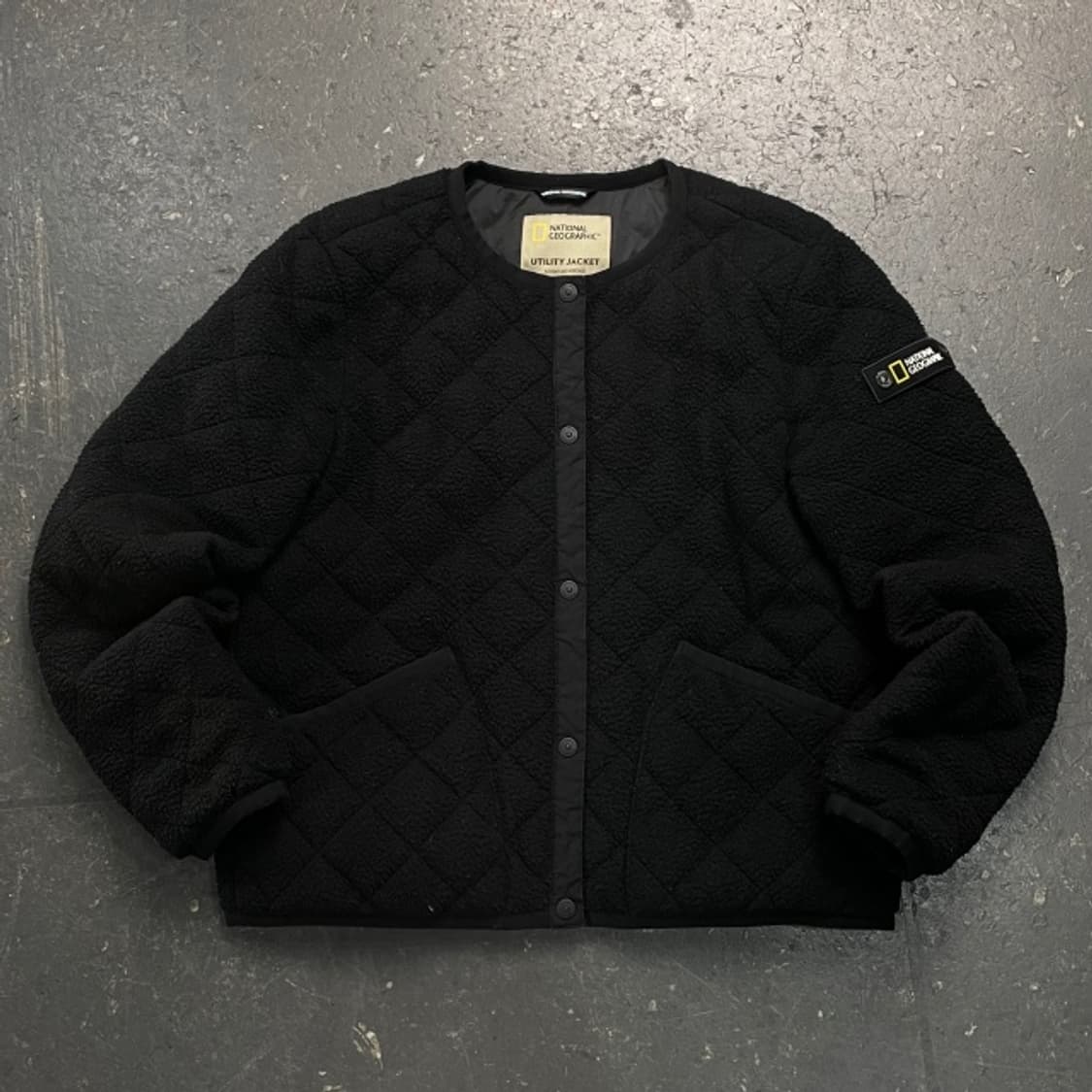 100 내셔널지오그래픽 퀄팅 후리스 상품이미지1