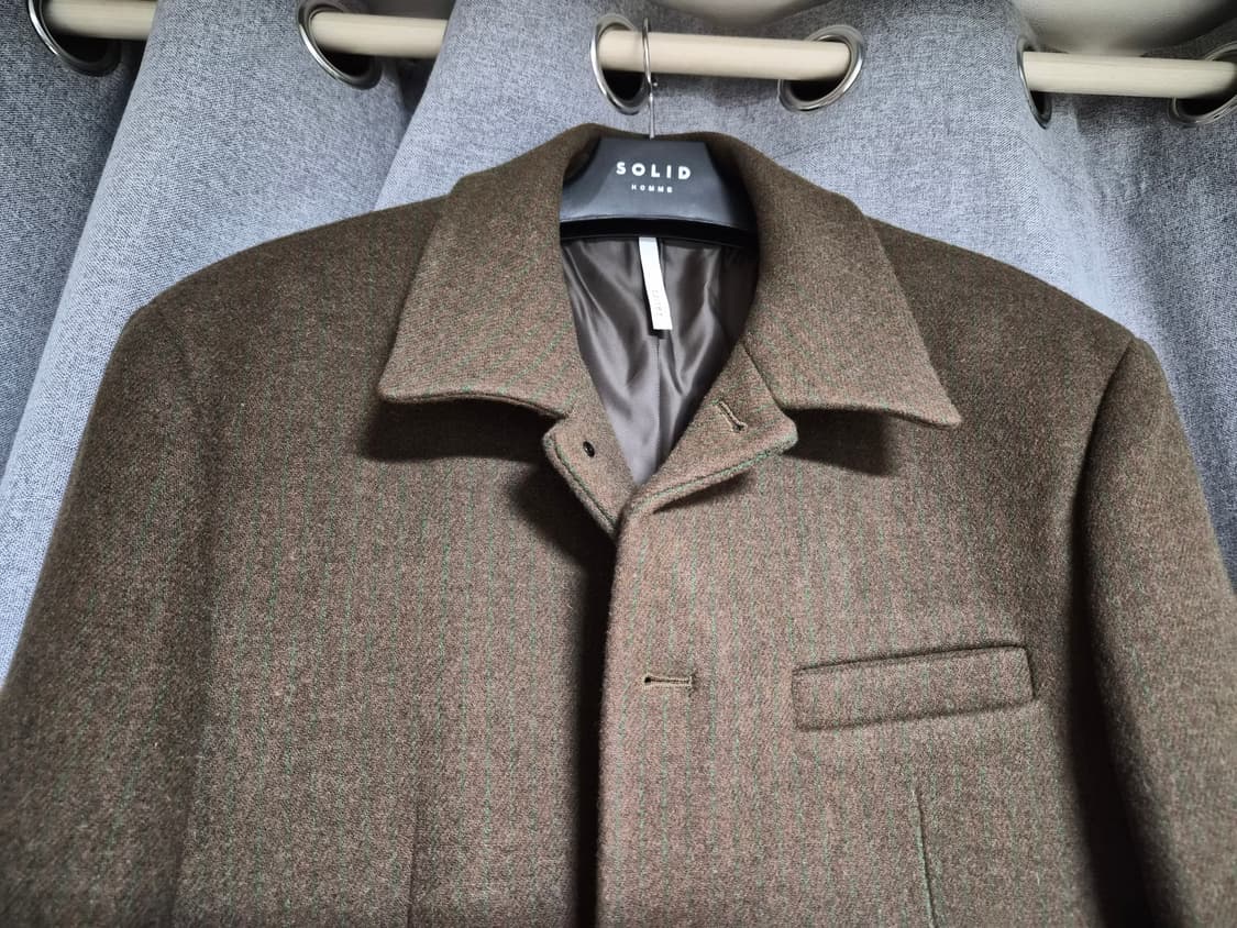 노이어 울 크롭 자켓 팝니다 우영미 타임옴므 솔리드옴므  상품이미지3