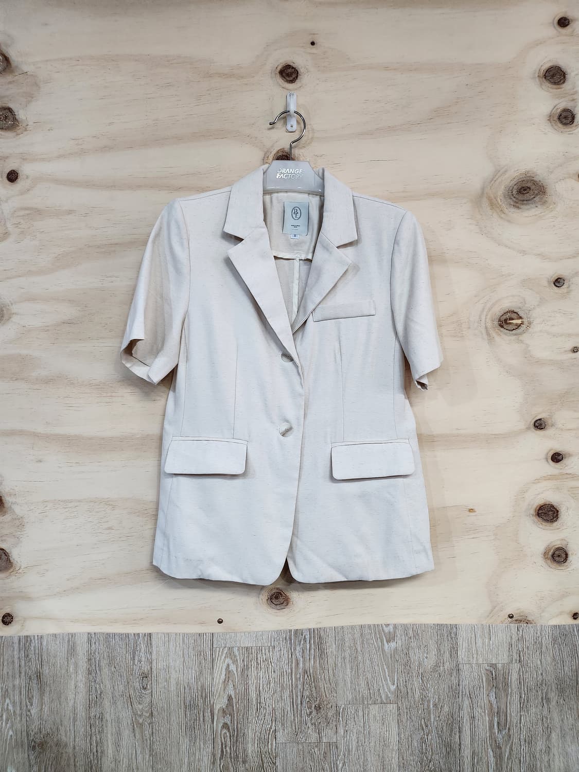 1194) 베니토 린넨블랜드 반팔 자켓 상품이미지1