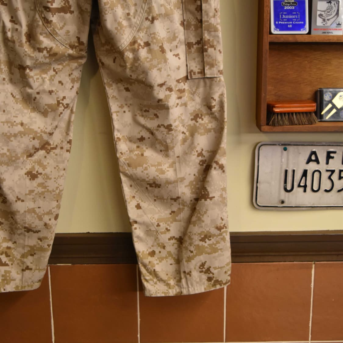 미해병대 오리지널 데저트 MARPAT 팬츠 MR (31-35인치) 상품이미지10