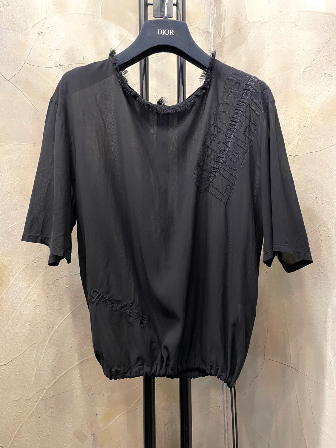 타임 시스루 반팔 블라우스 55~66 상품이미지5