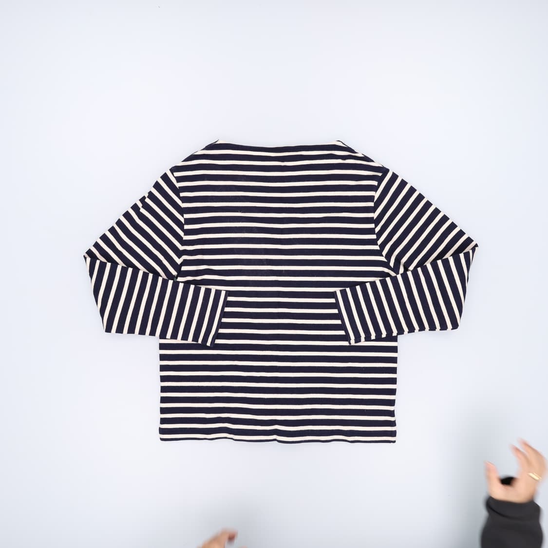 M 빈티지 스트라이프 긴팔티 0224H1 상품이미지2