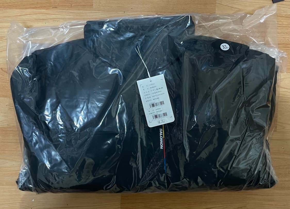 [XL] 살로몬 컨투어다운 자켓 블랙 새상품 팝니다 상품이미지1