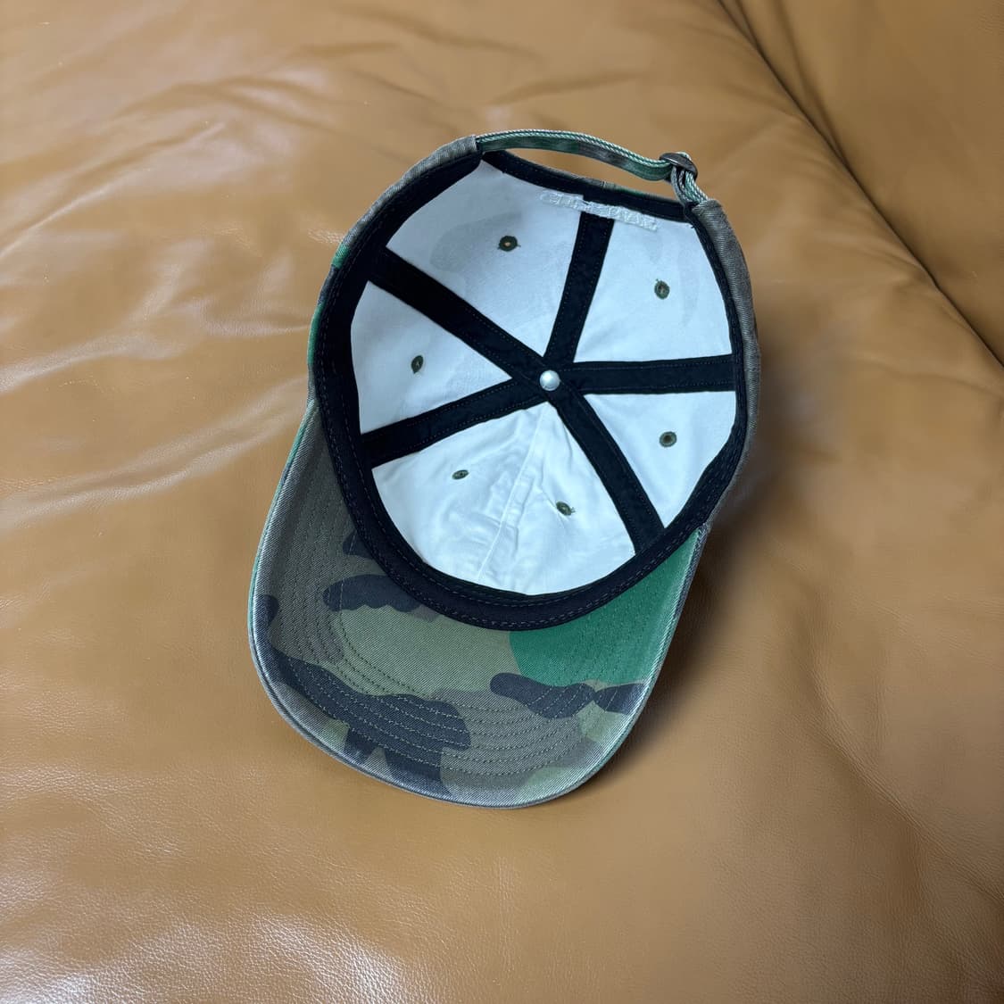 Supreme 슈프림 20ss 피그먼트 워시드 카모 S로고 볼캡 모자 상품이미지6
