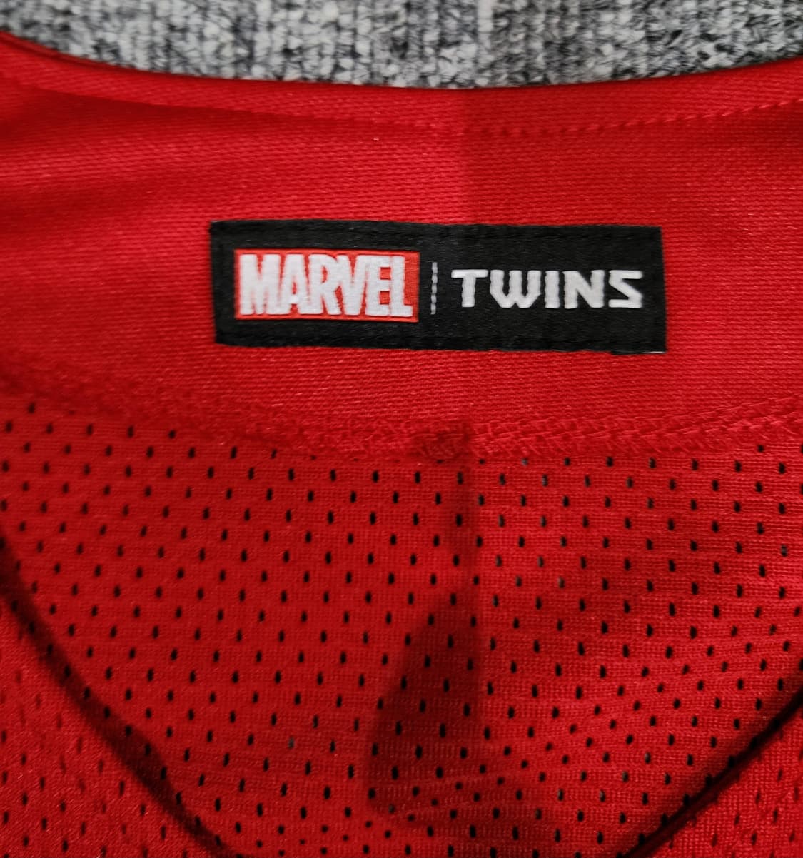 LG 트윈스 마블 코믹스 아이언맨 반팔 야구 져지 유니폼 110 상품이미지5
