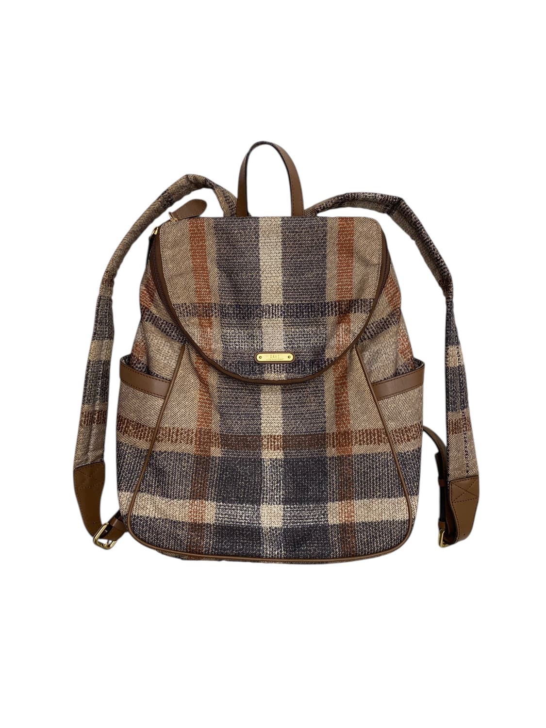 닥스 체크 백팩 상품이미지1