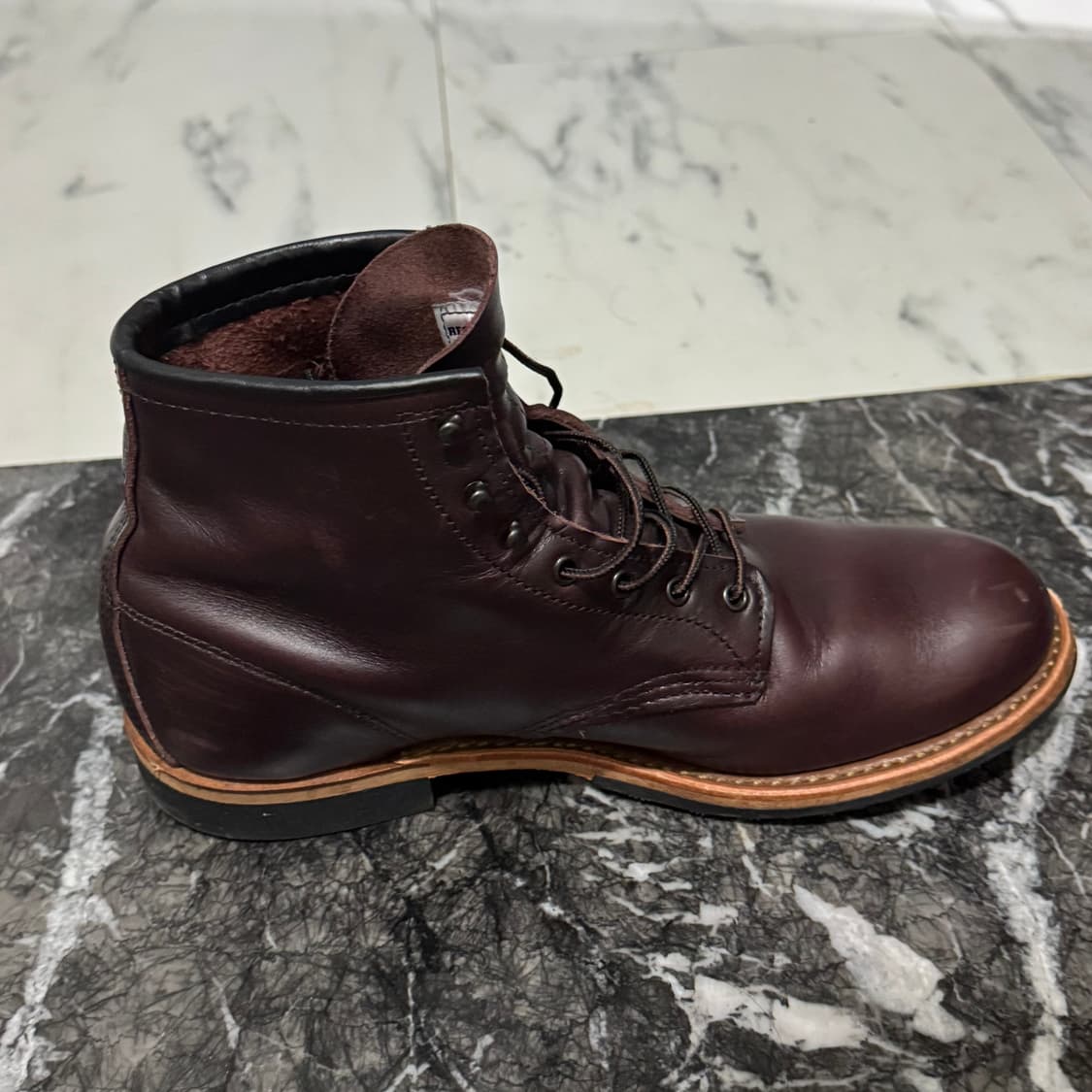 레드윙 벡맨 9419 블랙체리 엑스칼리버 팔아요(8.5D) 상품이미지5