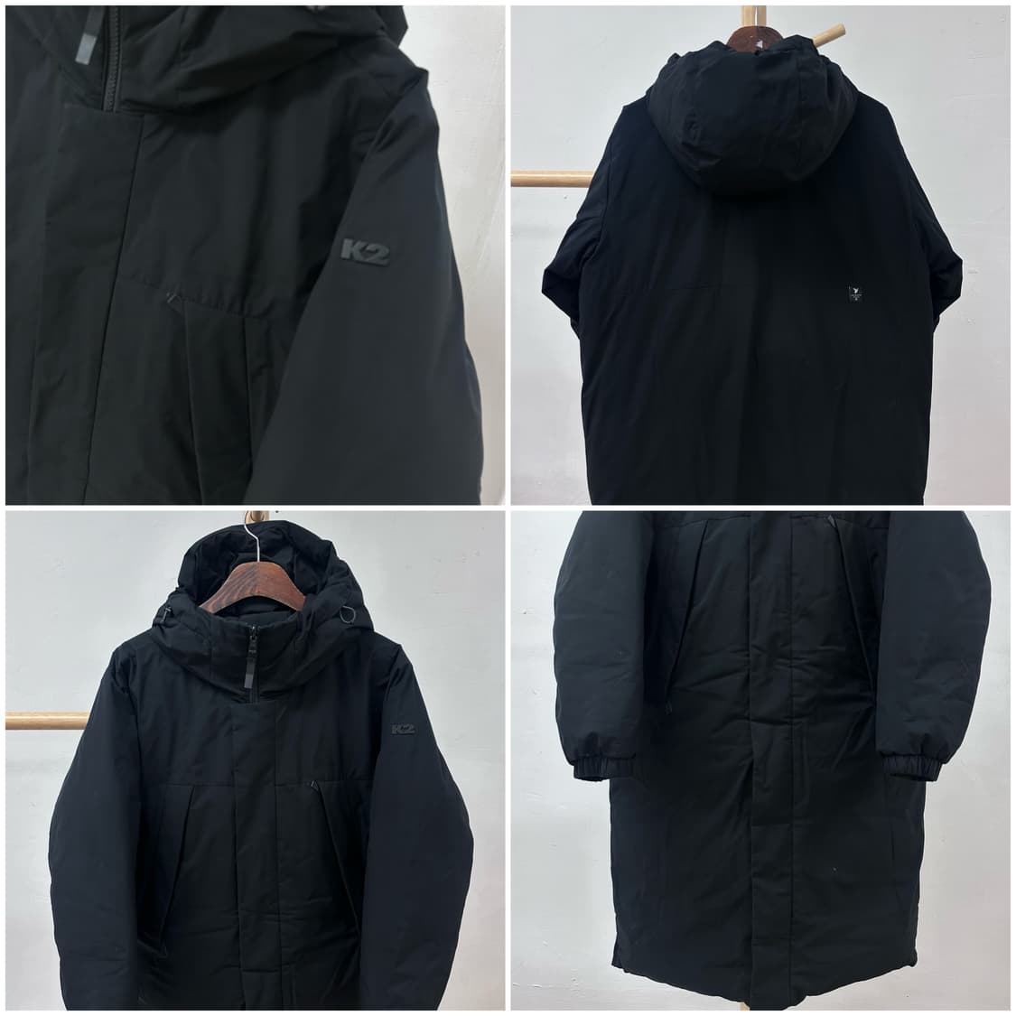 케이투 K2 씬에어 헬로 리버시블 롱패딩 점퍼 90사이즈 J27 상품이미지3