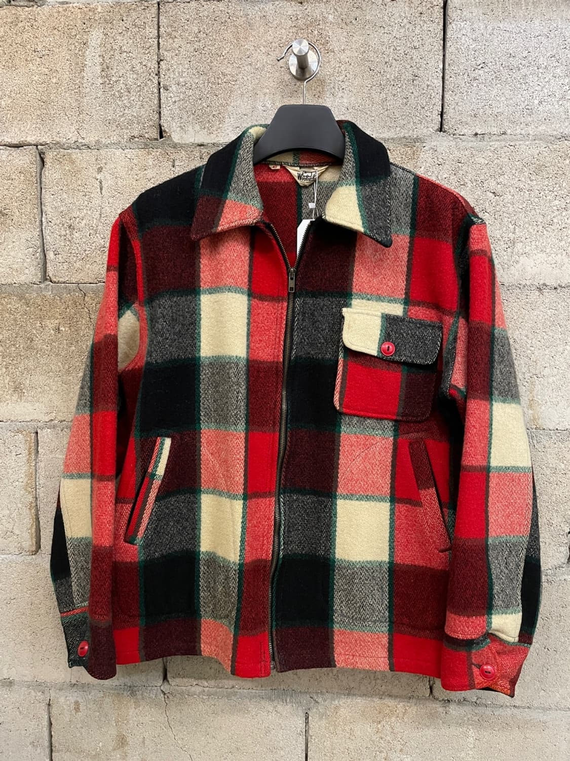 70s 울리치 체크 드리즐러 자켓  상품이미지1