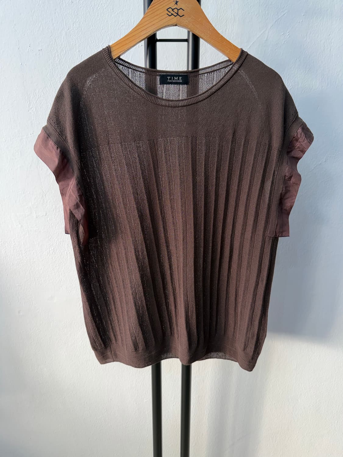 정품) TIME 타임 한섬 브라운 니트 90 F 상품이미지1