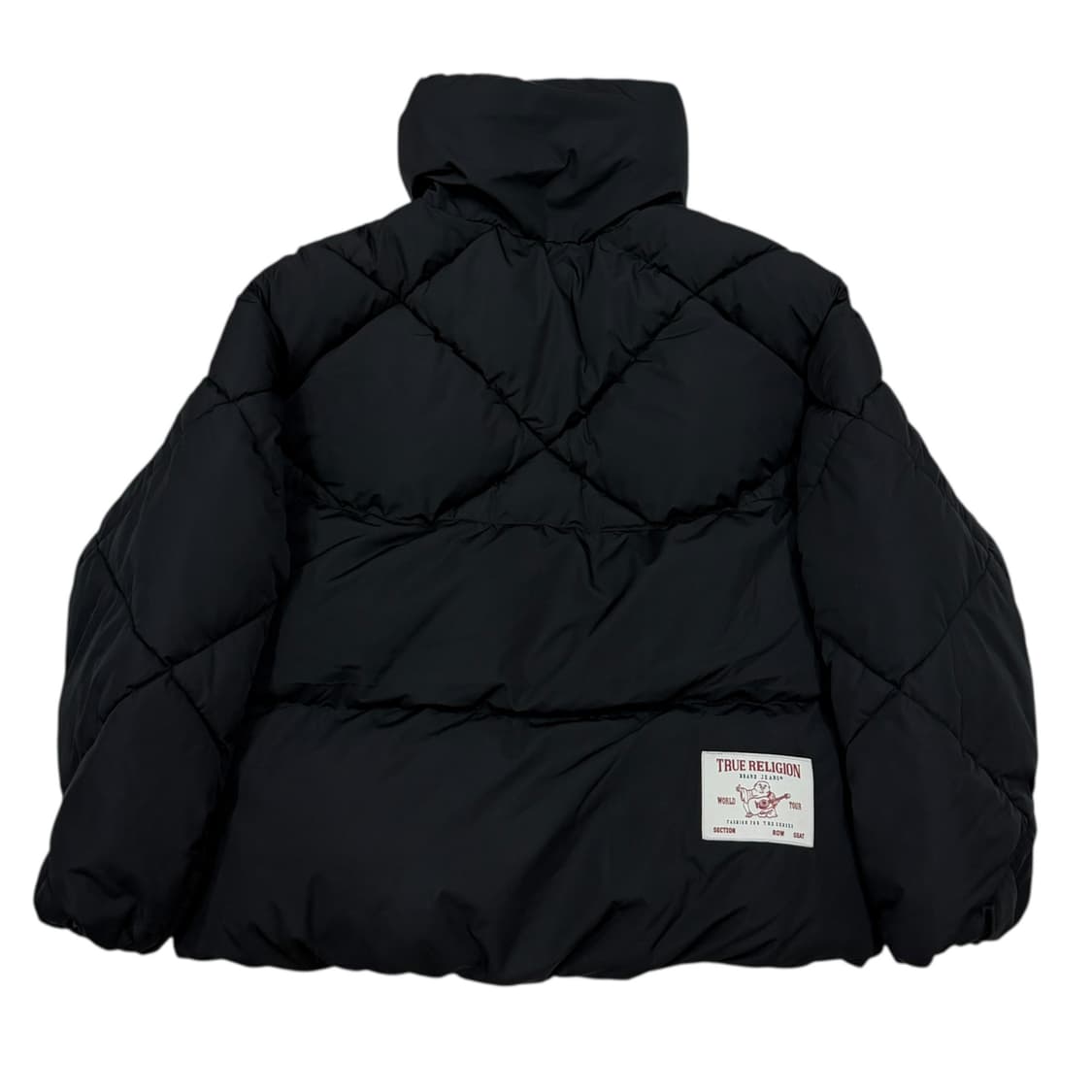 트루릴리전 우먼 빅카라 헤비 패딩 블랙 XL 105 상품이미지3