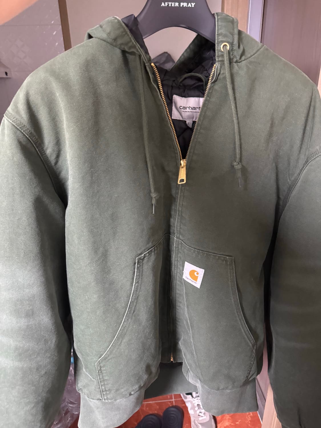 칼하트 wip og 액티브 자켓 올리브 L 상품이미지1