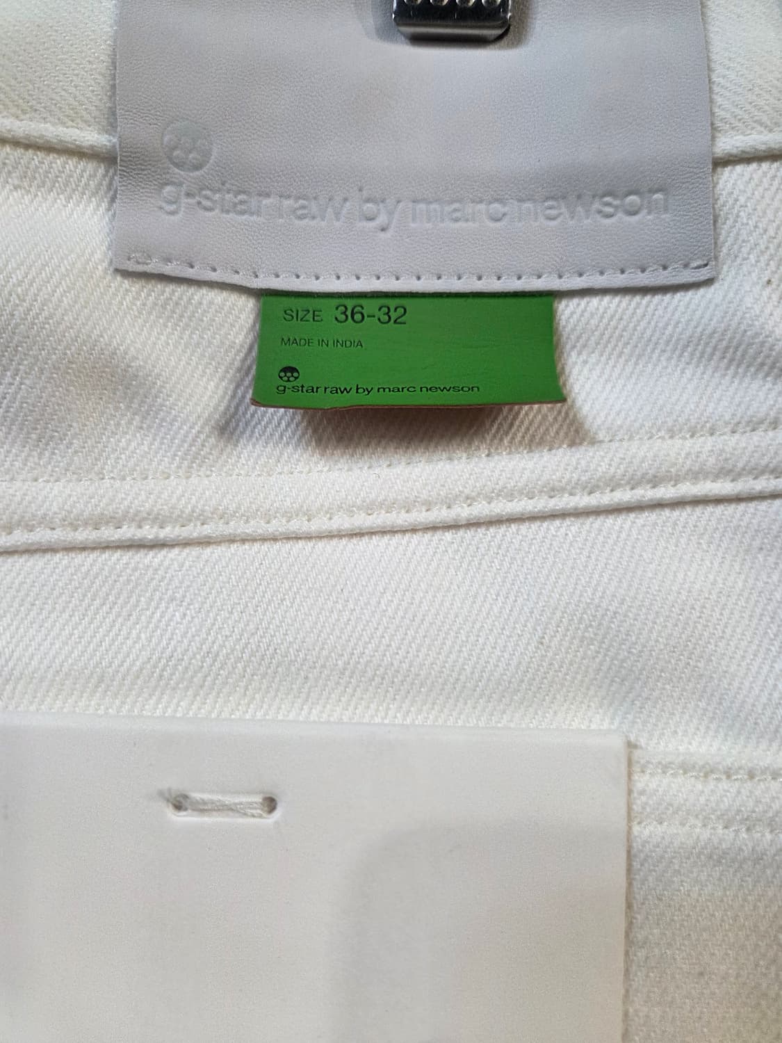 G-STAR 화이트 셀비지 데님 팬츠(30/32/33/36) 상품이미지7
