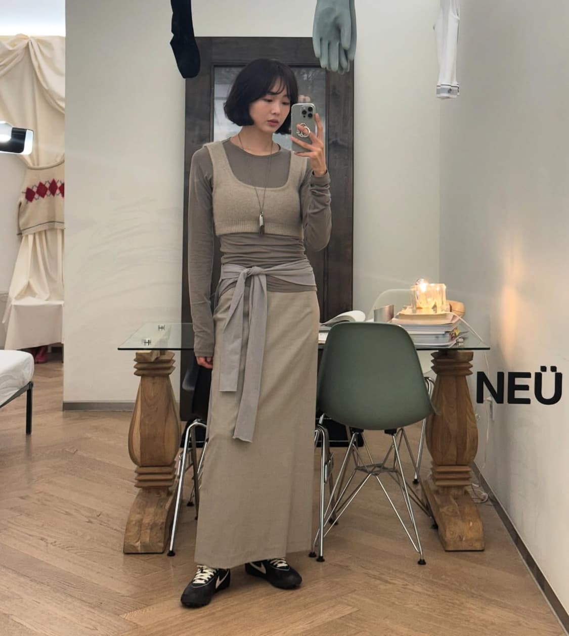 LFM 엘에프엠 cozy knit tank top 상품이미지4