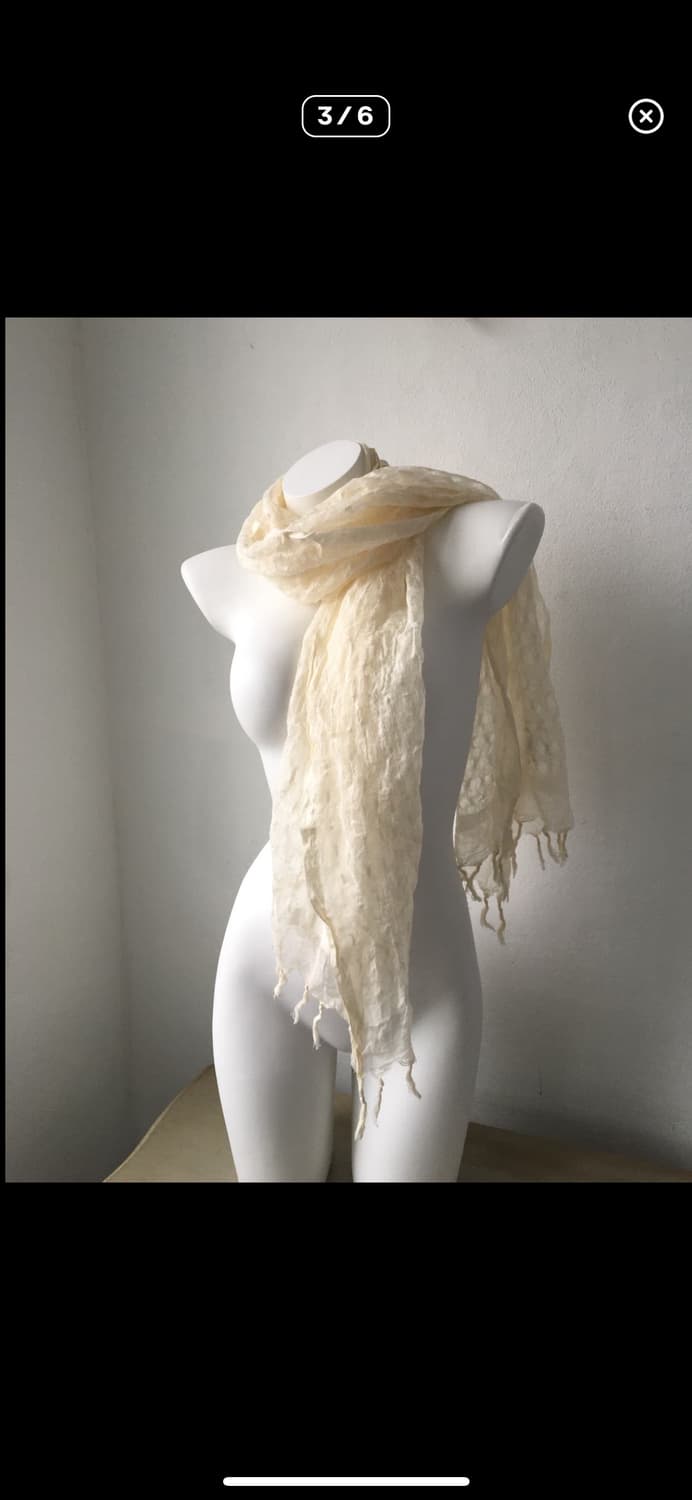 net pattern scarf 상품이미지1