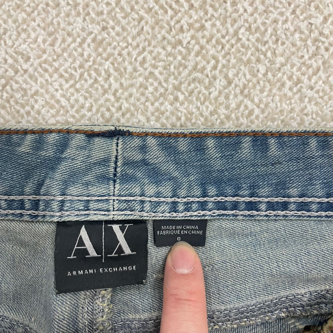 아르마니 익스체인지 데님 바지 1223HS1 상품이미지3