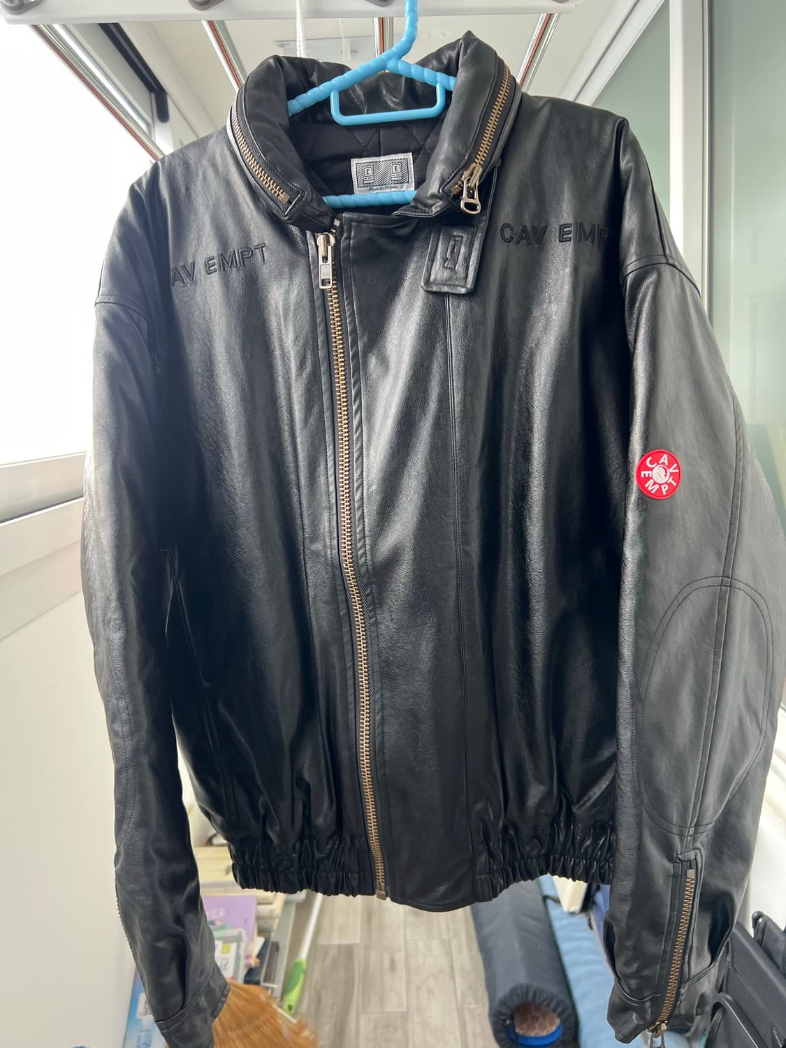 Cavempt 레더 재킷 상품이미지1
