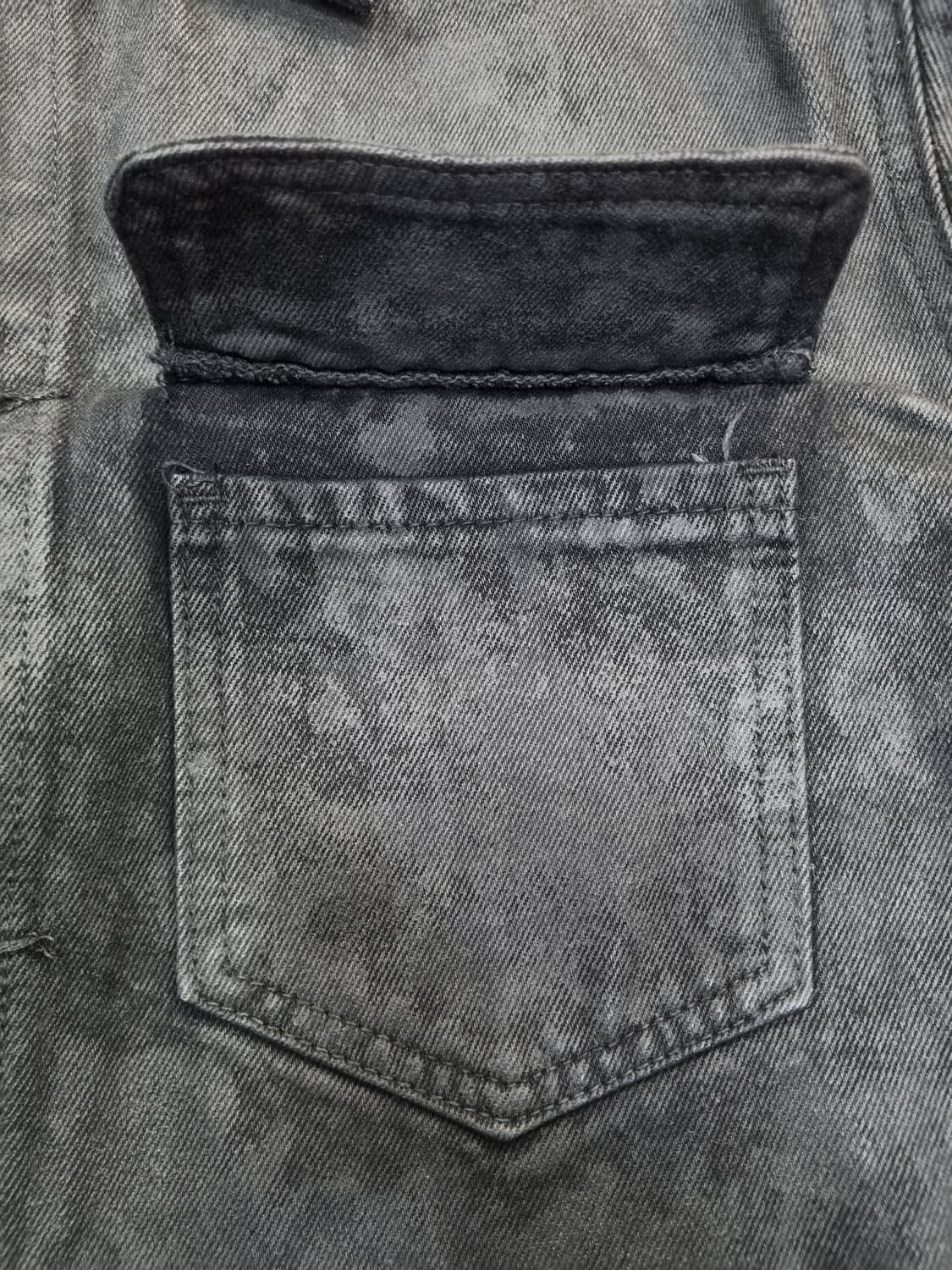 아워레가시 블랙 워싱 데님 셔츠 자켓 48 상품이미지10