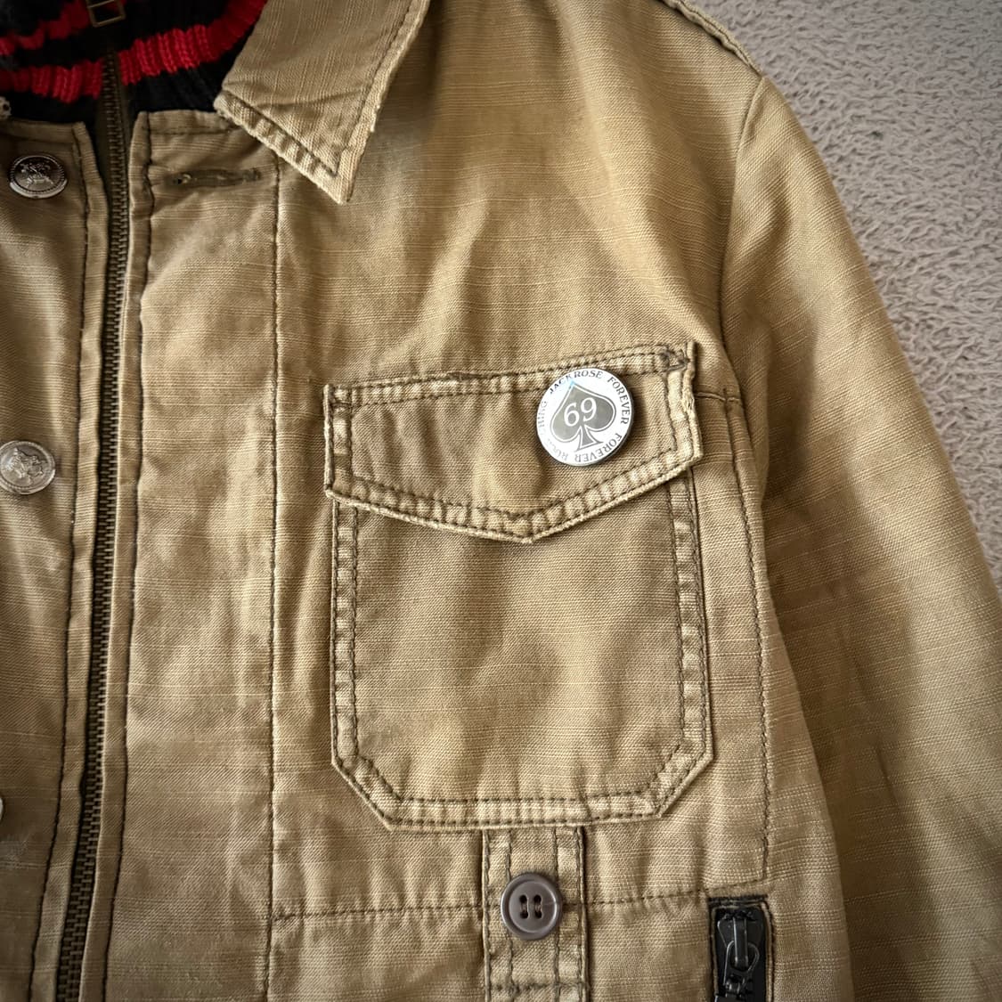 Jackrose lip layered jacket 상품이미지3