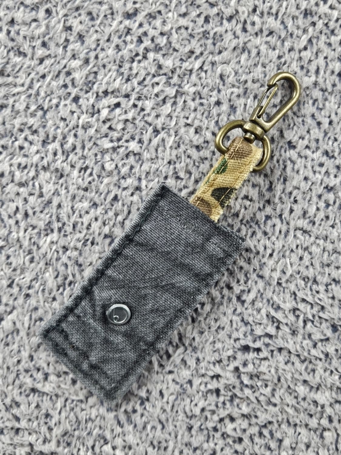 칼하트 버튼 핸드메이드 커스텀 카라비너 키링 ( OS ) / 10887 상품이미지5