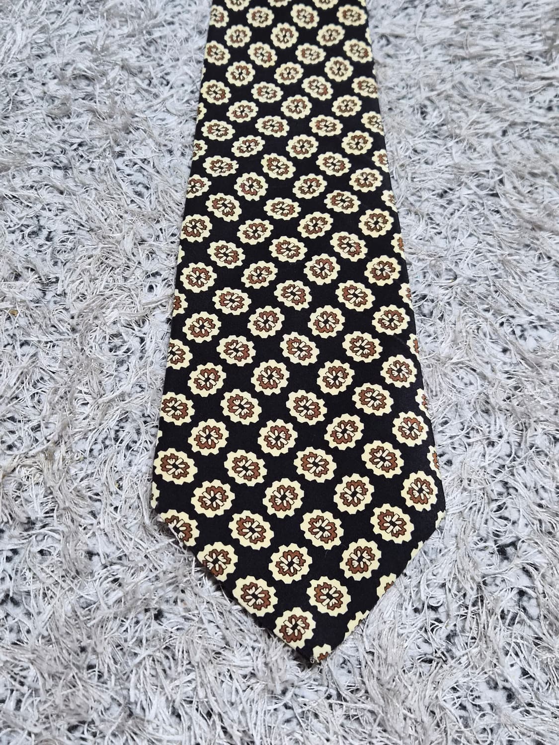 브룩스브라더스 플라워 패턴 넥타이 Free - N79 상품이미지2