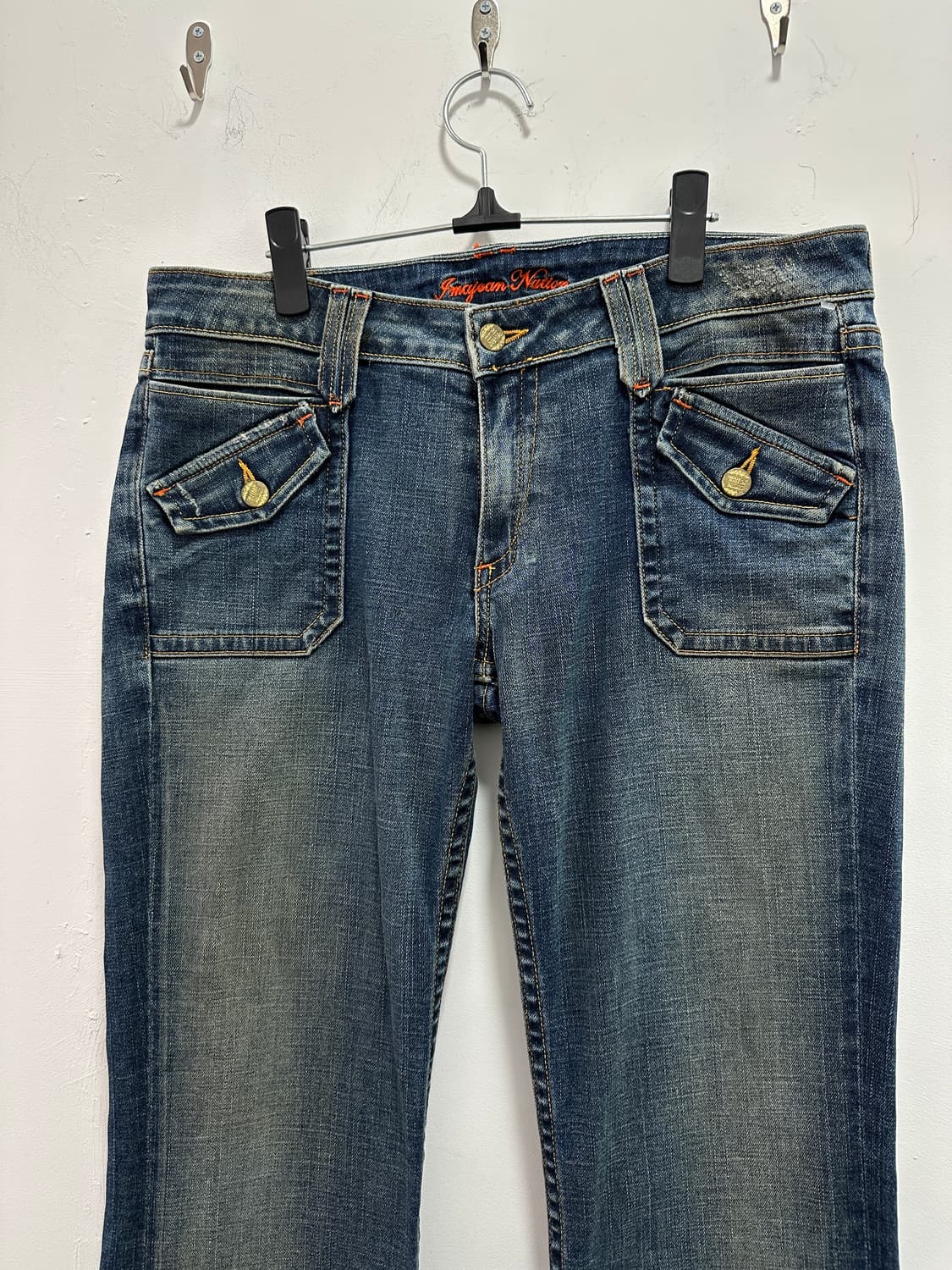 Imajean Nation USA flare cut denim jeans 상품이미지9