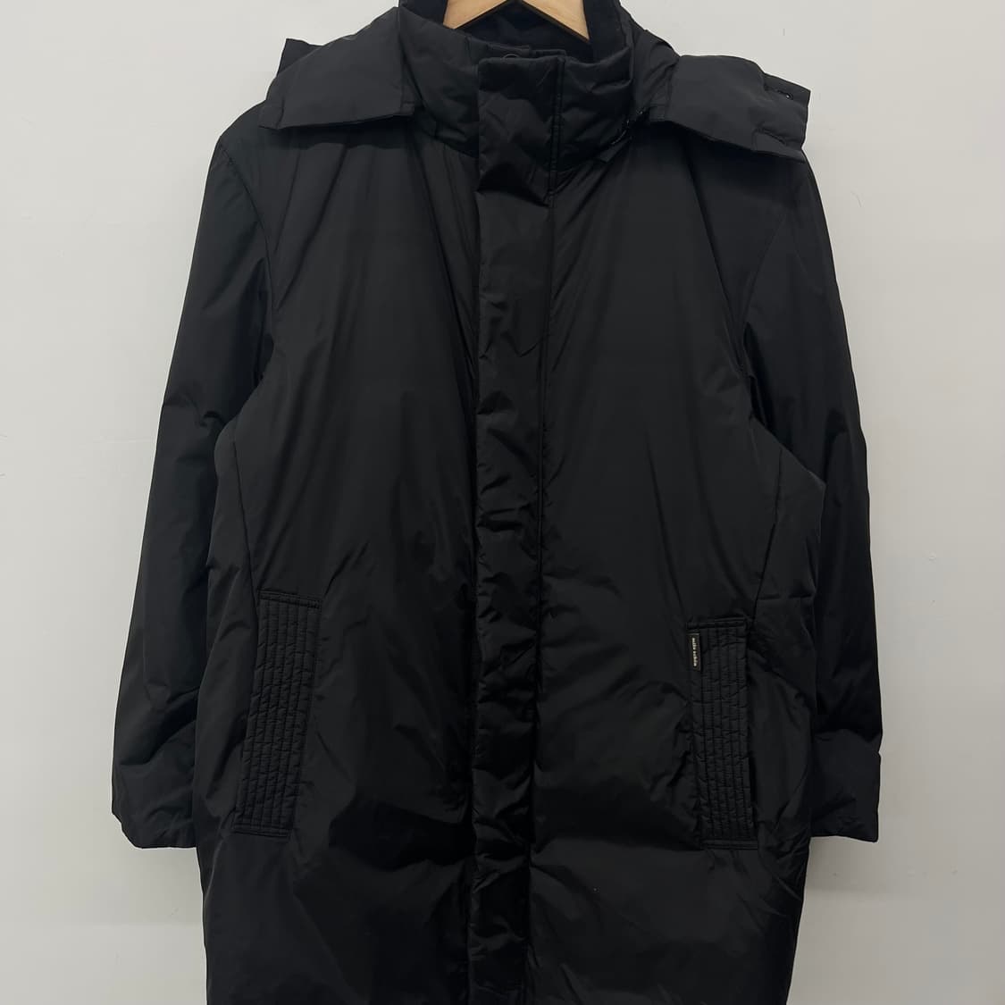 밀라숀 블랙 롱 패딩 점퍼 여/L 상품이미지2