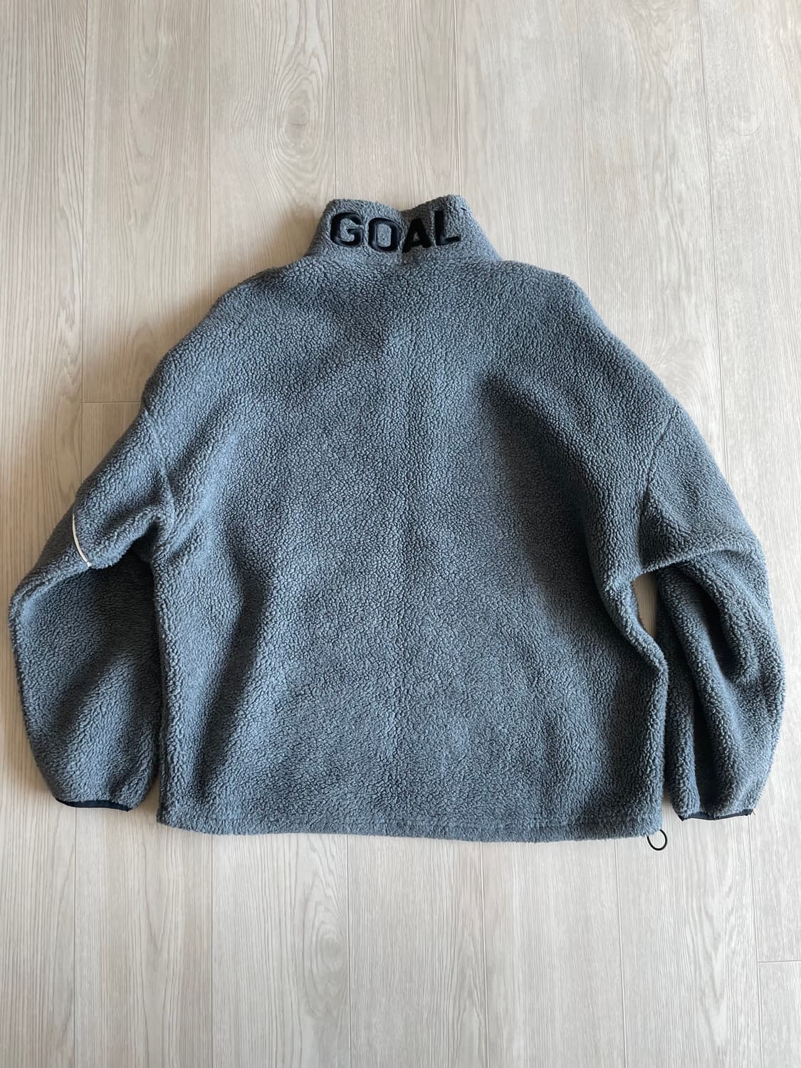 골스튜디오 오버핏 플리스 하프집업 M 상품이미지2