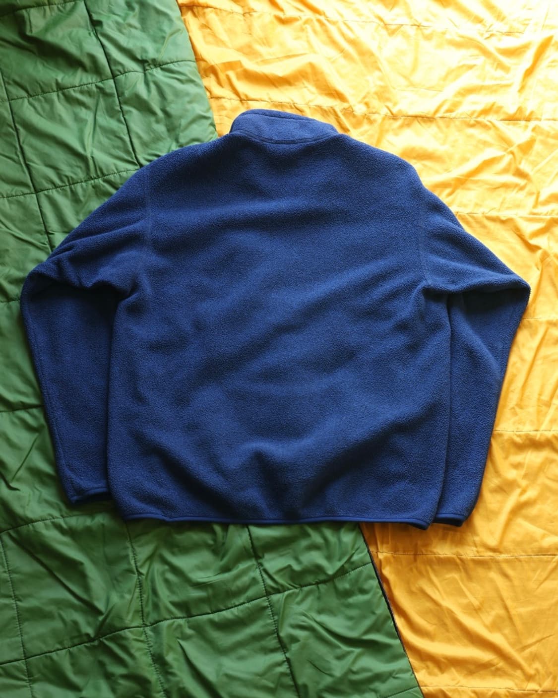 파타고니아 빈티지 00s 마수피얼 하프집업 플리스 네이비 블루 M 상품이미지10