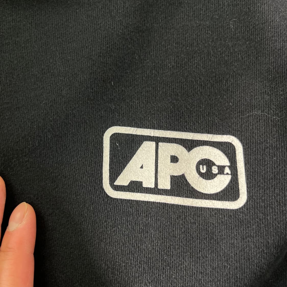 95 APC 아페쎄 US그래픽 맨투맨 상품이미지4