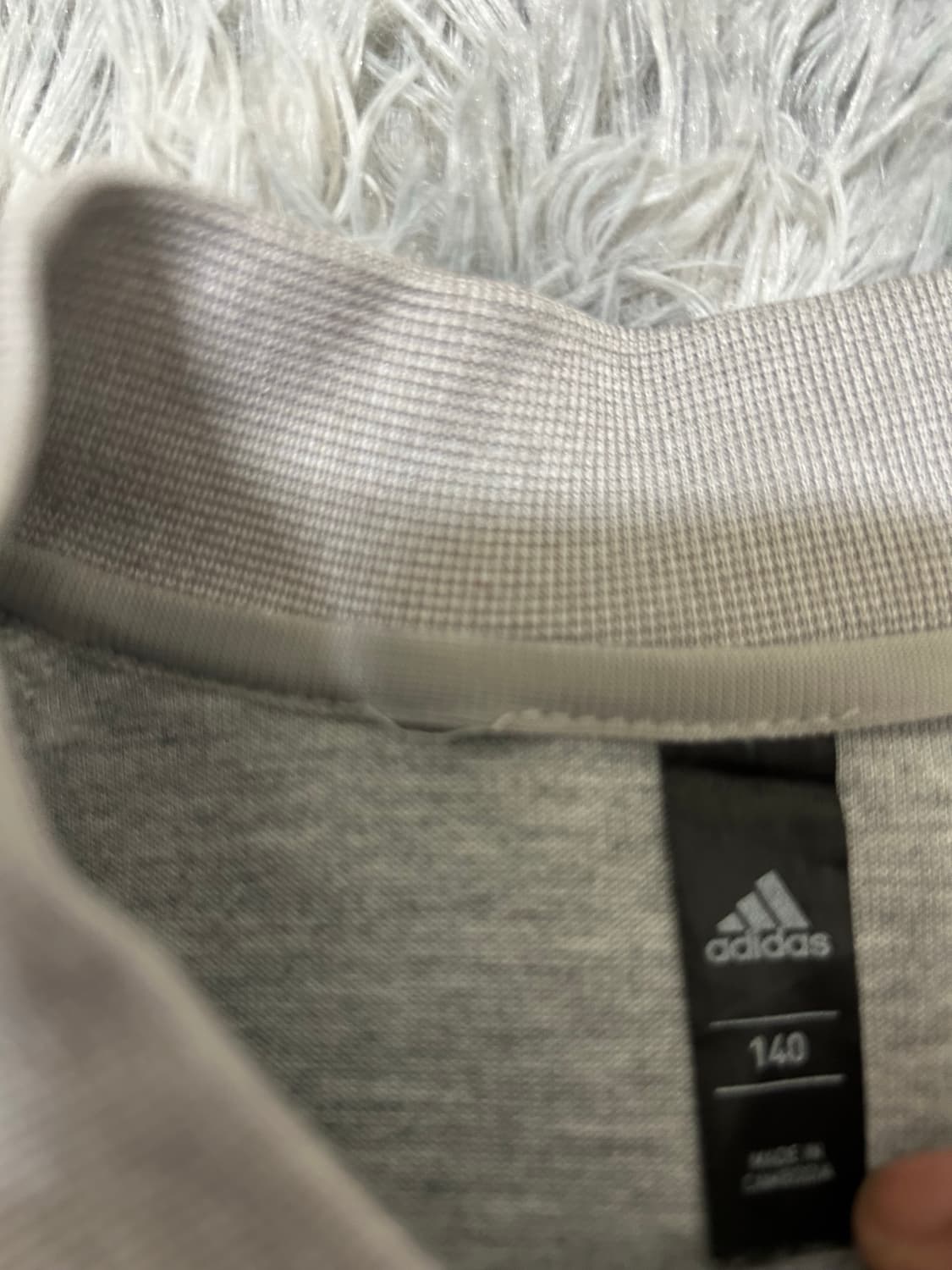 아디다스 그레이 스포츠 여성 트랙탑(xs) 상품이미지4