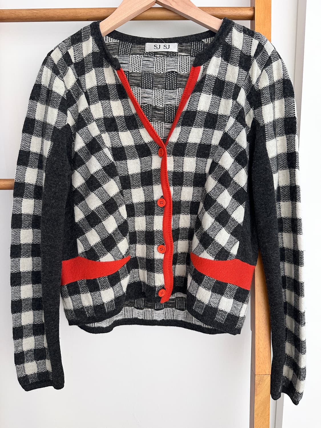 SJSJ 캐시미어 함유 울 가디건 상품이미지1