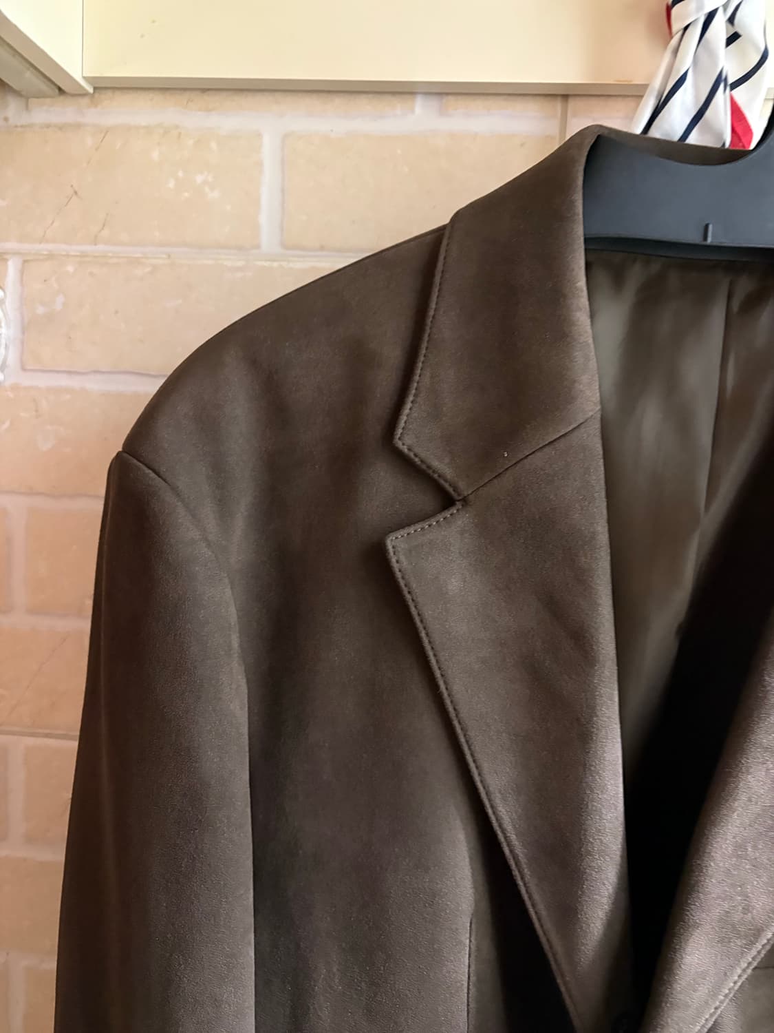 쿠어 - 스웨이드 블레이저 L사이즈 상품이미지4