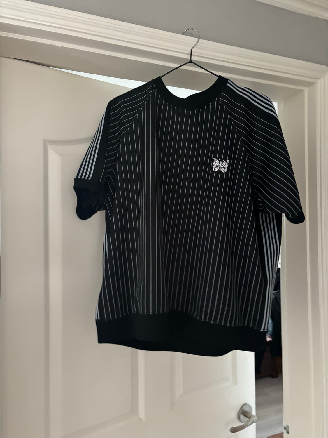 [M] 니들스 스튜디오스 트랙셔츠 반팔 스트라이프 상품이미지1