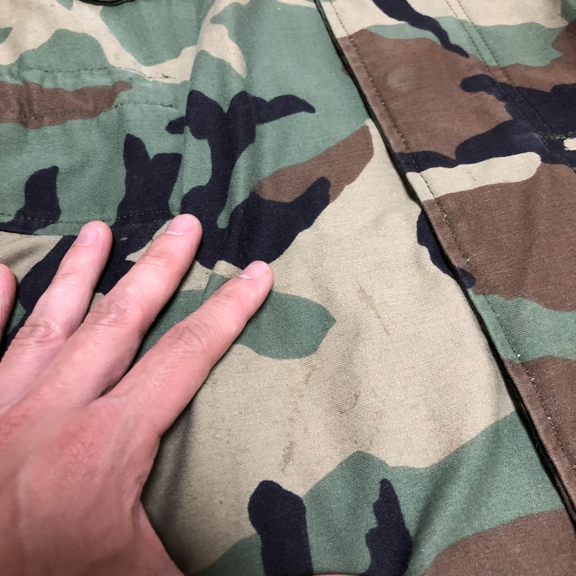 (M-L) 미군 US ARMY 우드랜드 필드자켓 M-65 야상 상품이미지5