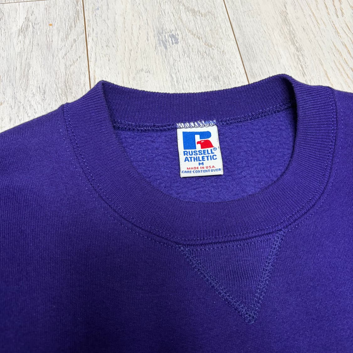 90s 러셀에슬레틱 스웻셔츠 맨투맨 퍼플  상품이미지2