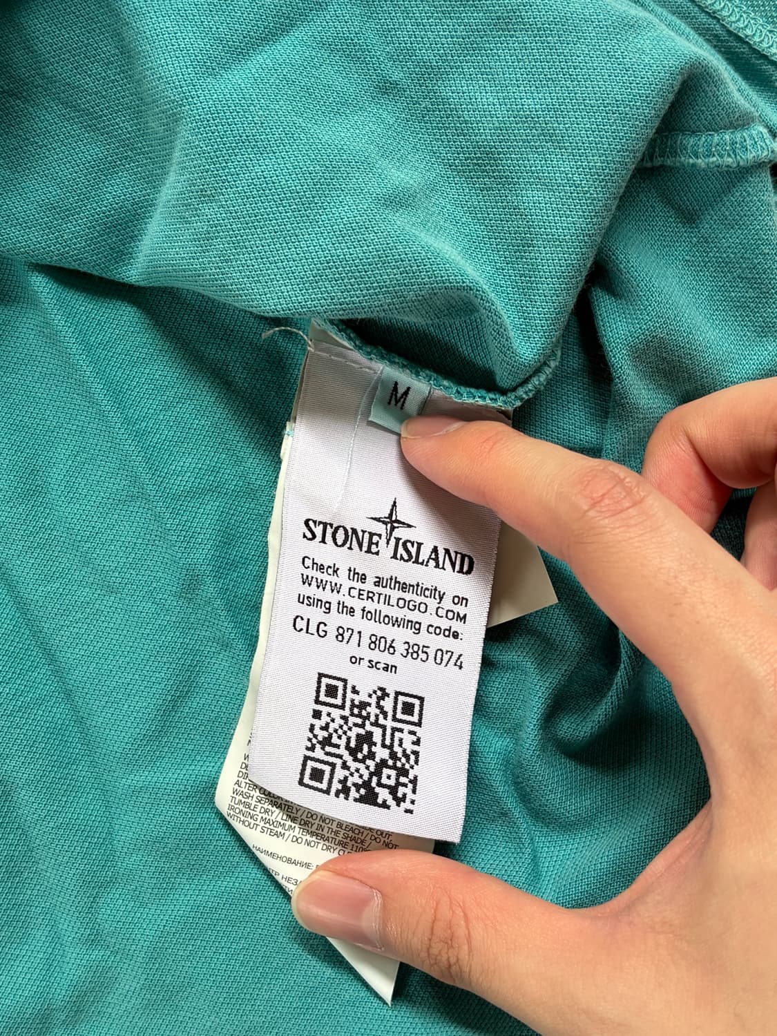 스톤아일랜드 카라 티셔츠 상품이미지4