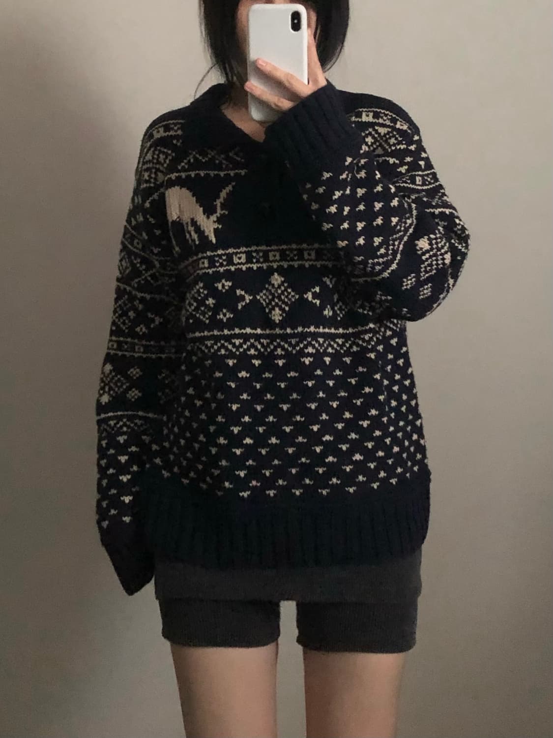 폴로 진스컴퍼니 노르딕 코위챤 니트 상품이미지1