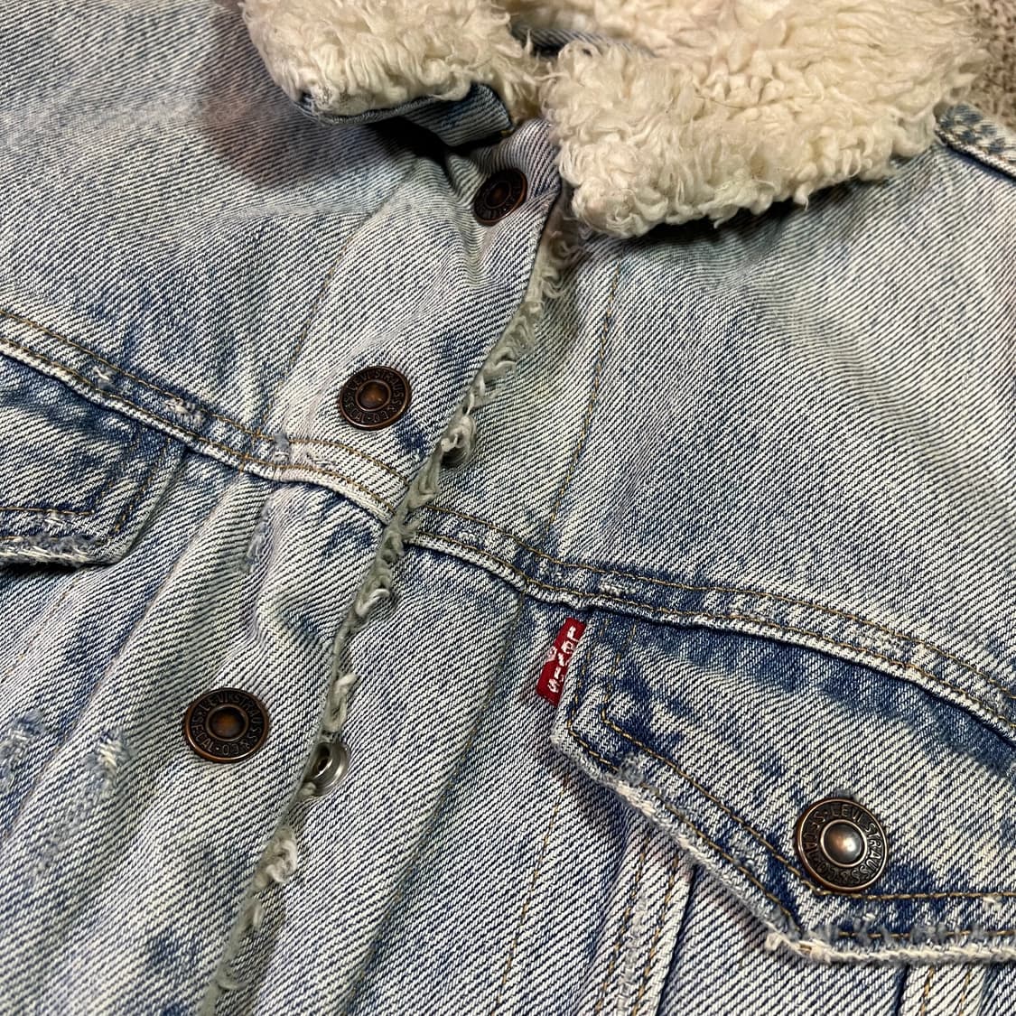 리바이스 데님 쉐르파 자켓 상품이미지2