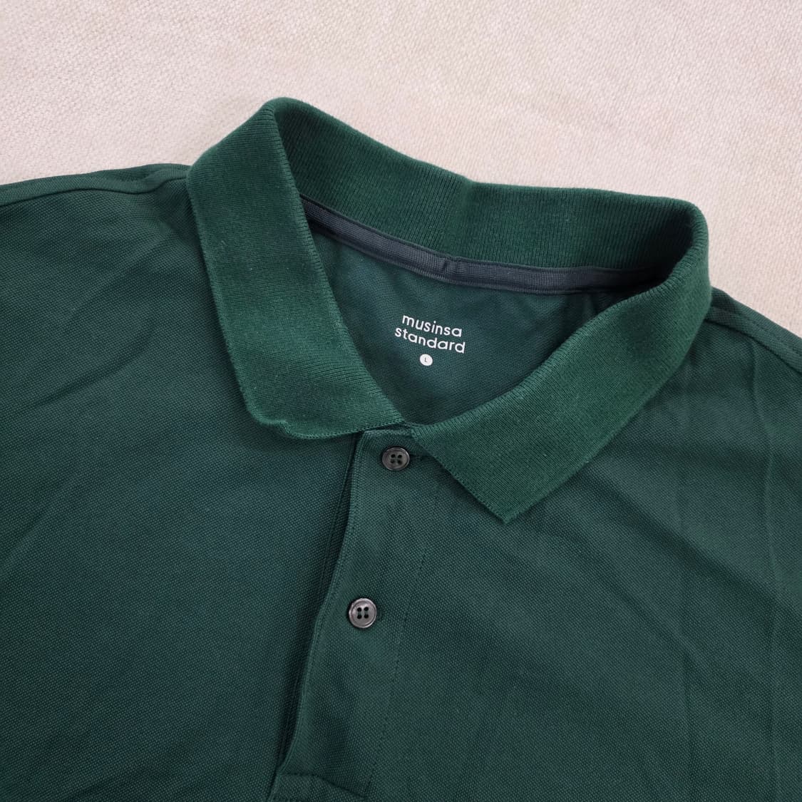 L 무신사스탠다드 반팔 폴로셔츠 반팔티 0224J 상품이미지2