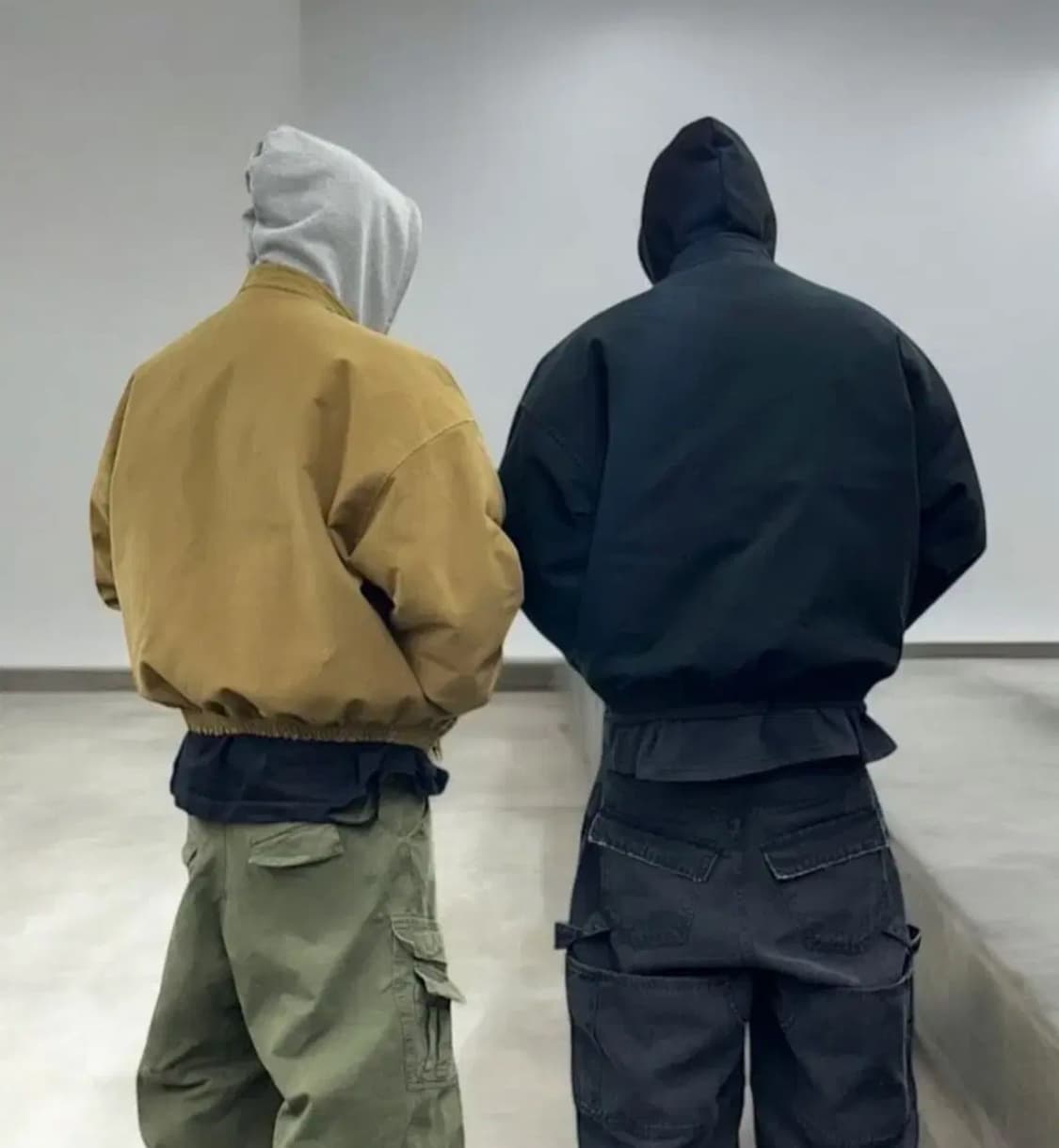 논노드 몰스틴 봄버 카멜 상품이미지2