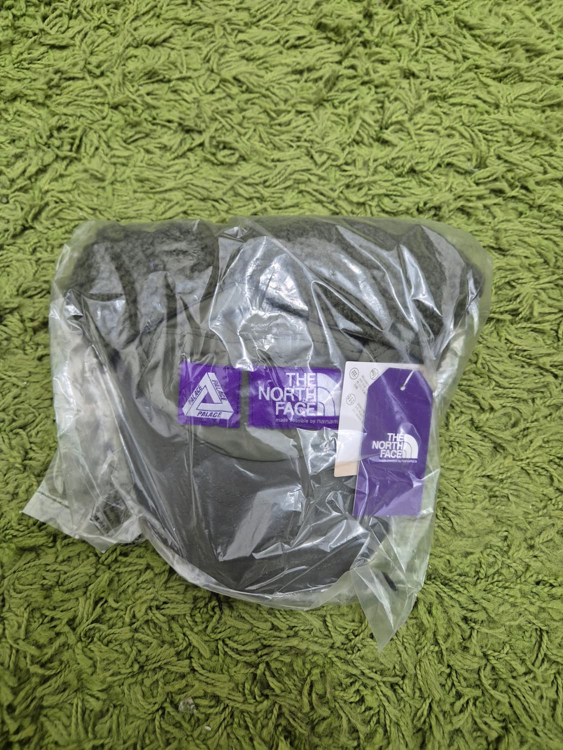 팔라스 x 노스페이스 퍼플라벨 윈드스토퍼 필드 햇 세이지 그린 - 25F 상품이미지3