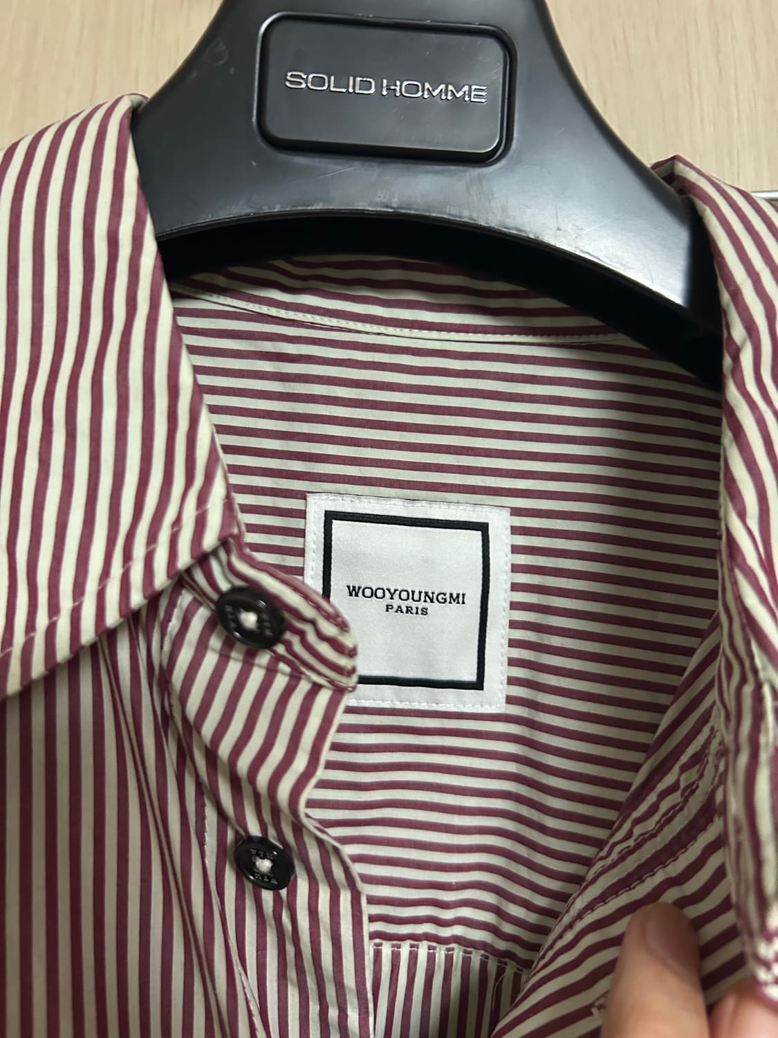 우영미 스트라이프 셔츠 상품이미지5